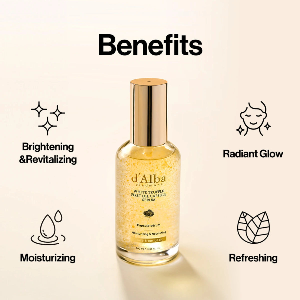 d'Alba White Truffle Oil Capsule Serum 50ml