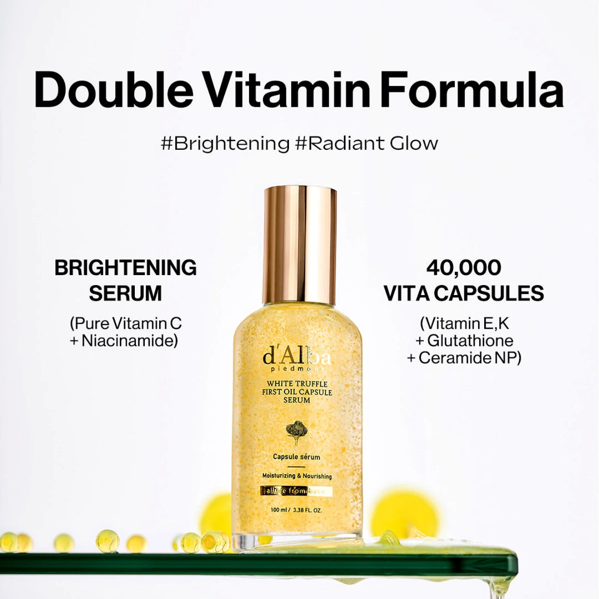 d'Alba White Truffle Oil Capsule Serum 50ml