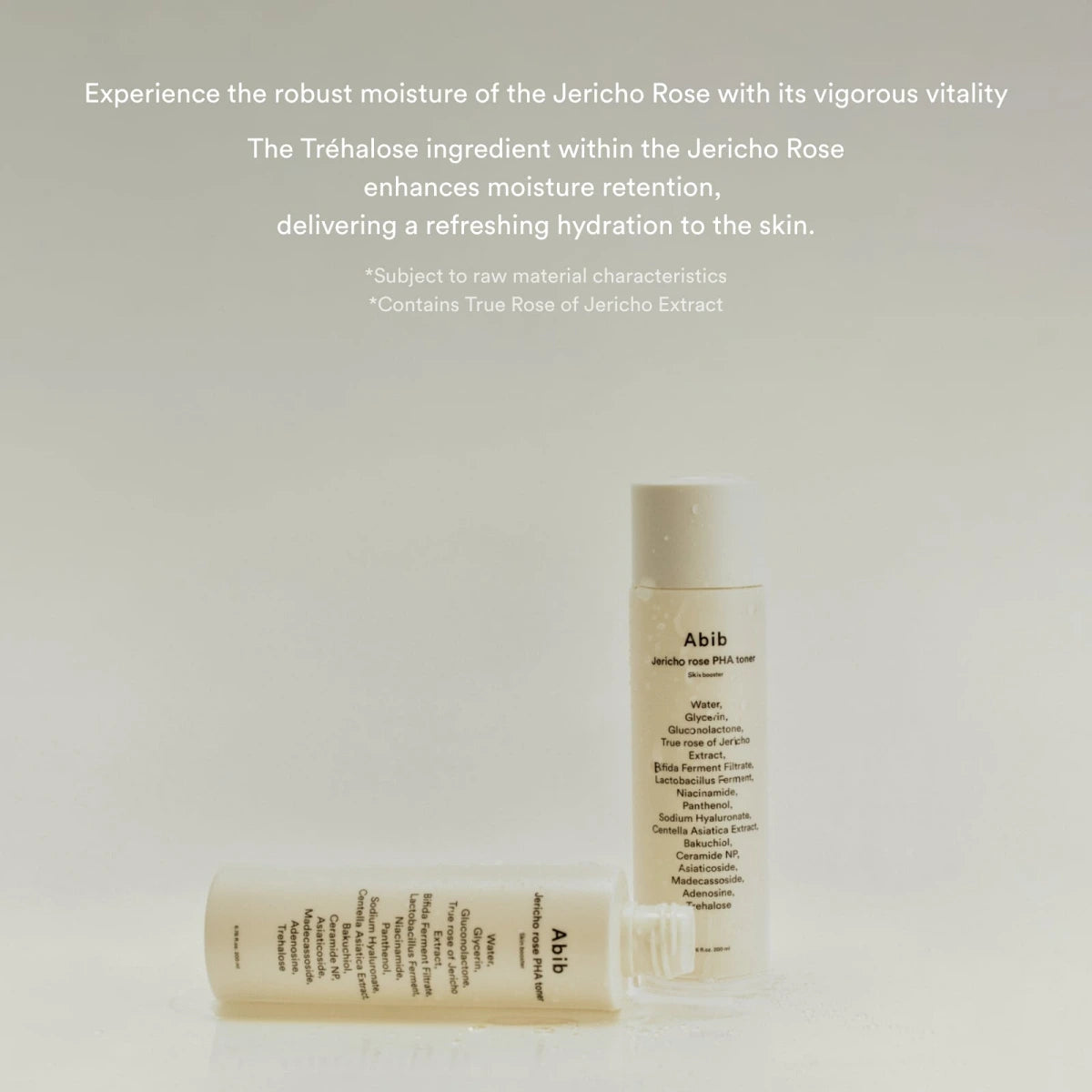 Jericho rose PHA toner Skin booster