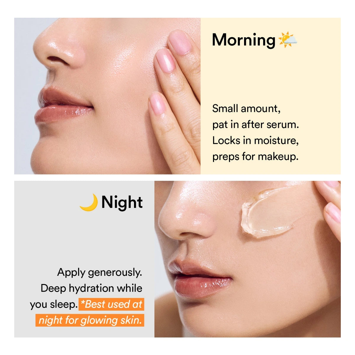 Rice probiotics overnight mask Barrier jelly