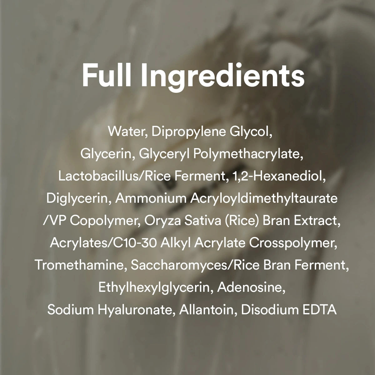 Rice probiotics overnight mask Barrier jelly