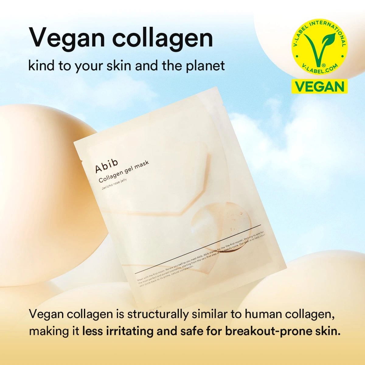 Collagen gel mask Jericho rose jelly 4mask