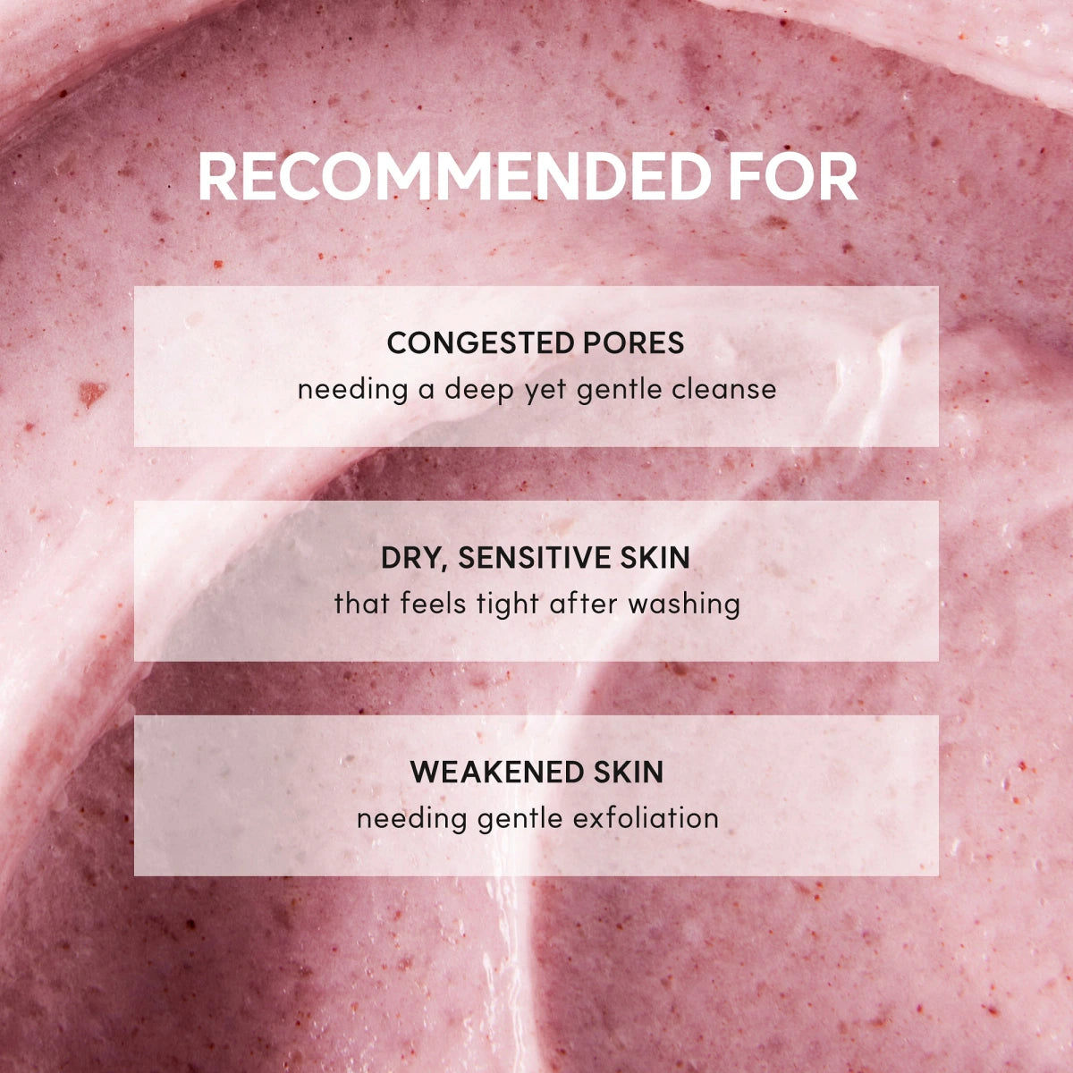 Arencia Fresh Rosehip Mochi Cleanser 120g