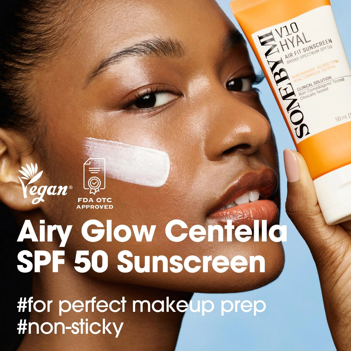SOME BY MI V10 Hyal Air Fit Sunscreen SPF 50 – 1.69oz, 50ml