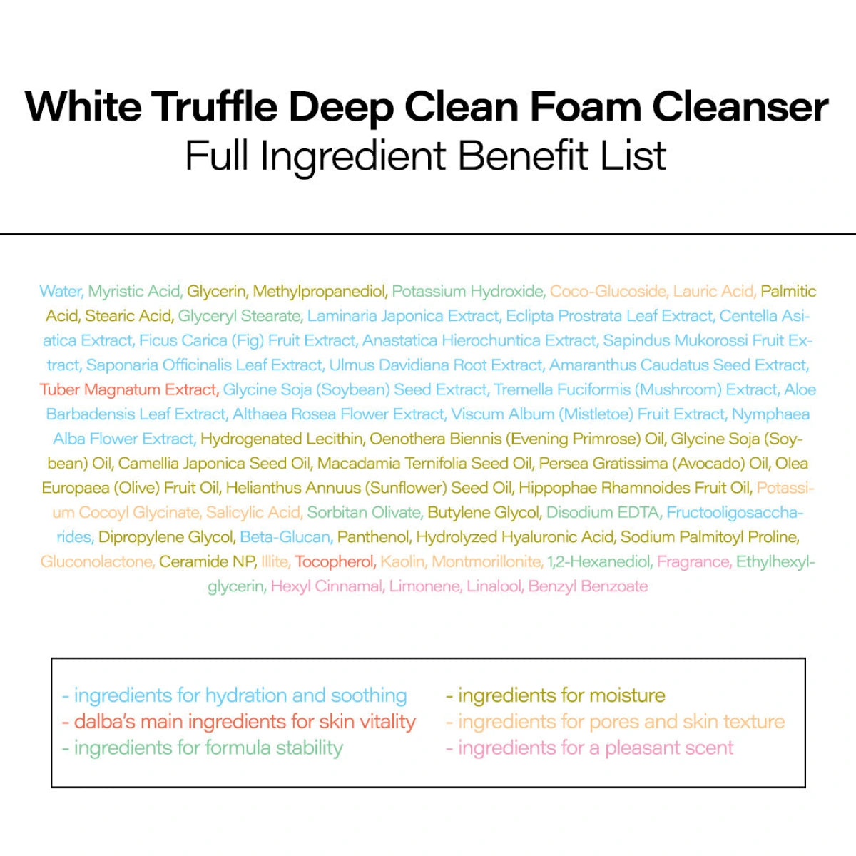 d'Alba White Truffle Deep Clean Foam Cleanser 80 ml